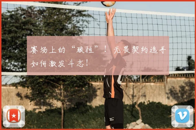 赛场上的“狼性”！无畏契约选手如何激发斗志！